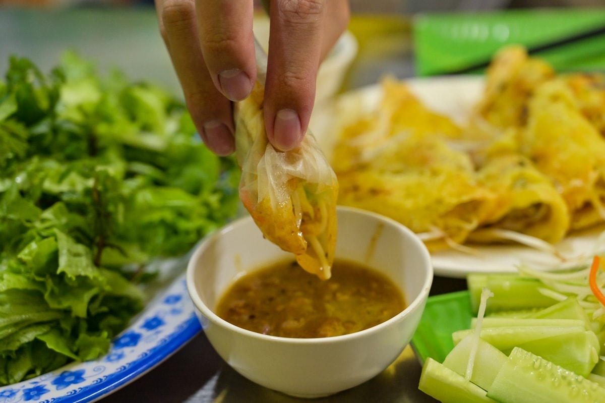 峴港自由行|公雞教堂旁越南煎食 窄巷盡頭是美味所在Bánh Xèo Bà Tuyết - 第11張圖