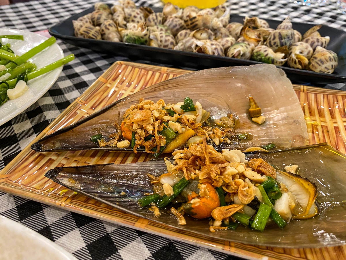 峴港自由行|美奚沙灘旁平價實惠的海鮮熱炒店Hải sản Thanh Hiền 2 - 第10張圖