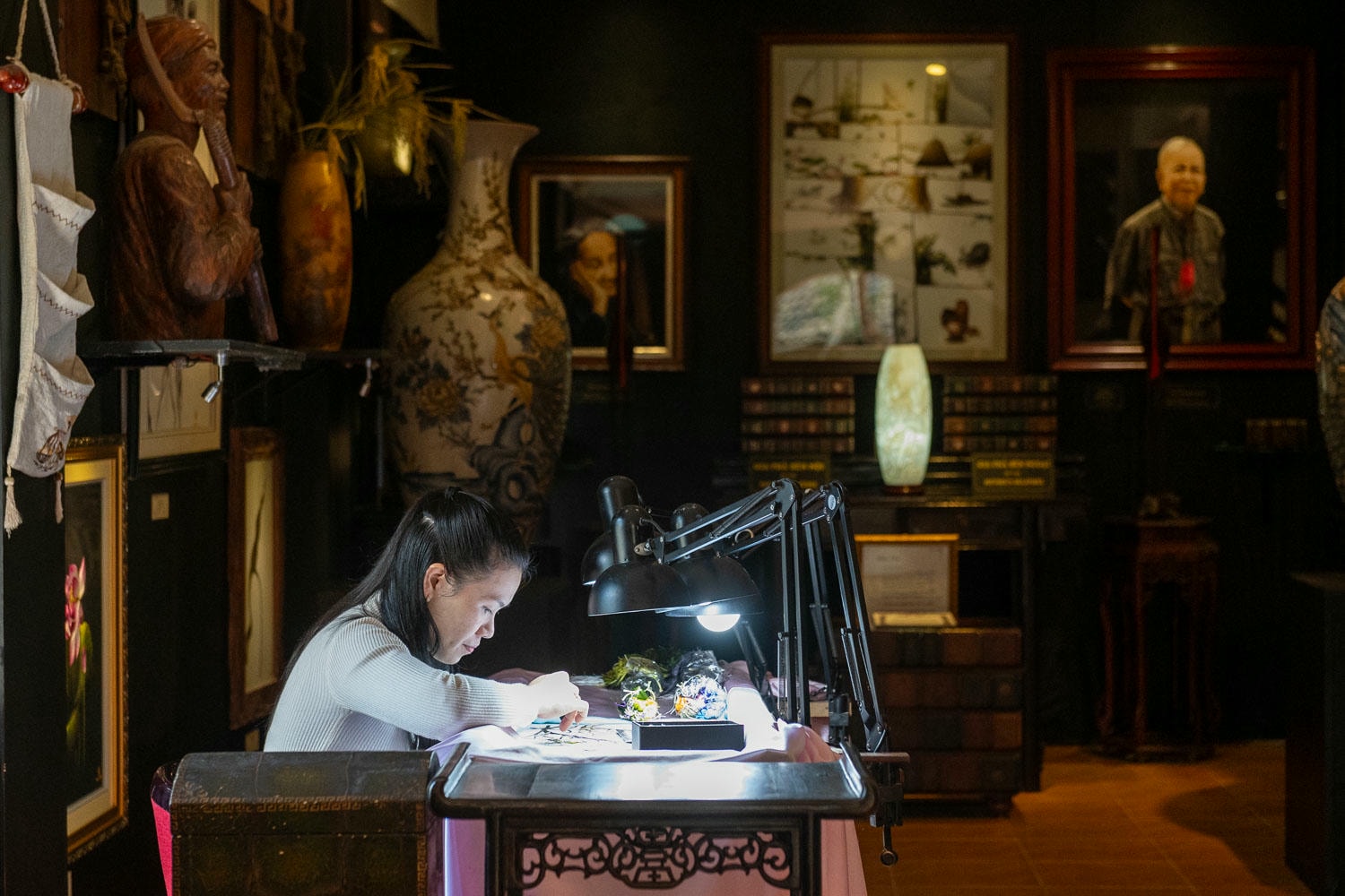 大叻自由行| XQ historical village 雙面繡 越南獨特美學工藝 - 第13張圖