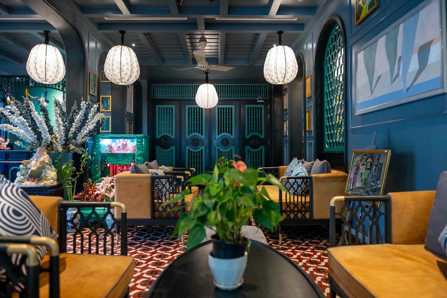 會安自由行|住在畫廊裡 窄巷裡的靜謐藝術空間Son Hoi An Boutique Hotel & Spa - 第33張圖