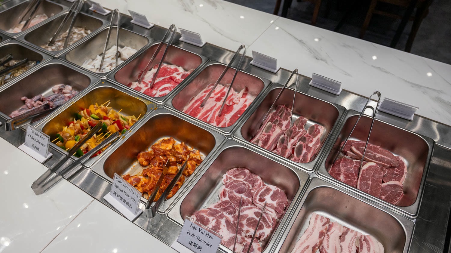 富國島CP值佳韓式石板火鍋燒烤吃到飽 SUWON BBQ GARDEN肉片厚實及熱情幫烤服務激推 - 第7張圖