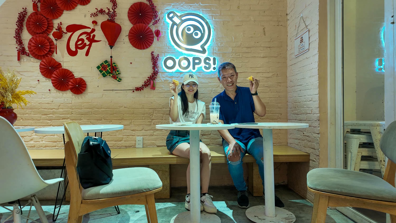 胡志明咖啡公寓的臺灣味車輪餅,OOPS新創意融合視覺玩出新花樣創造流行話題 - 第23張圖