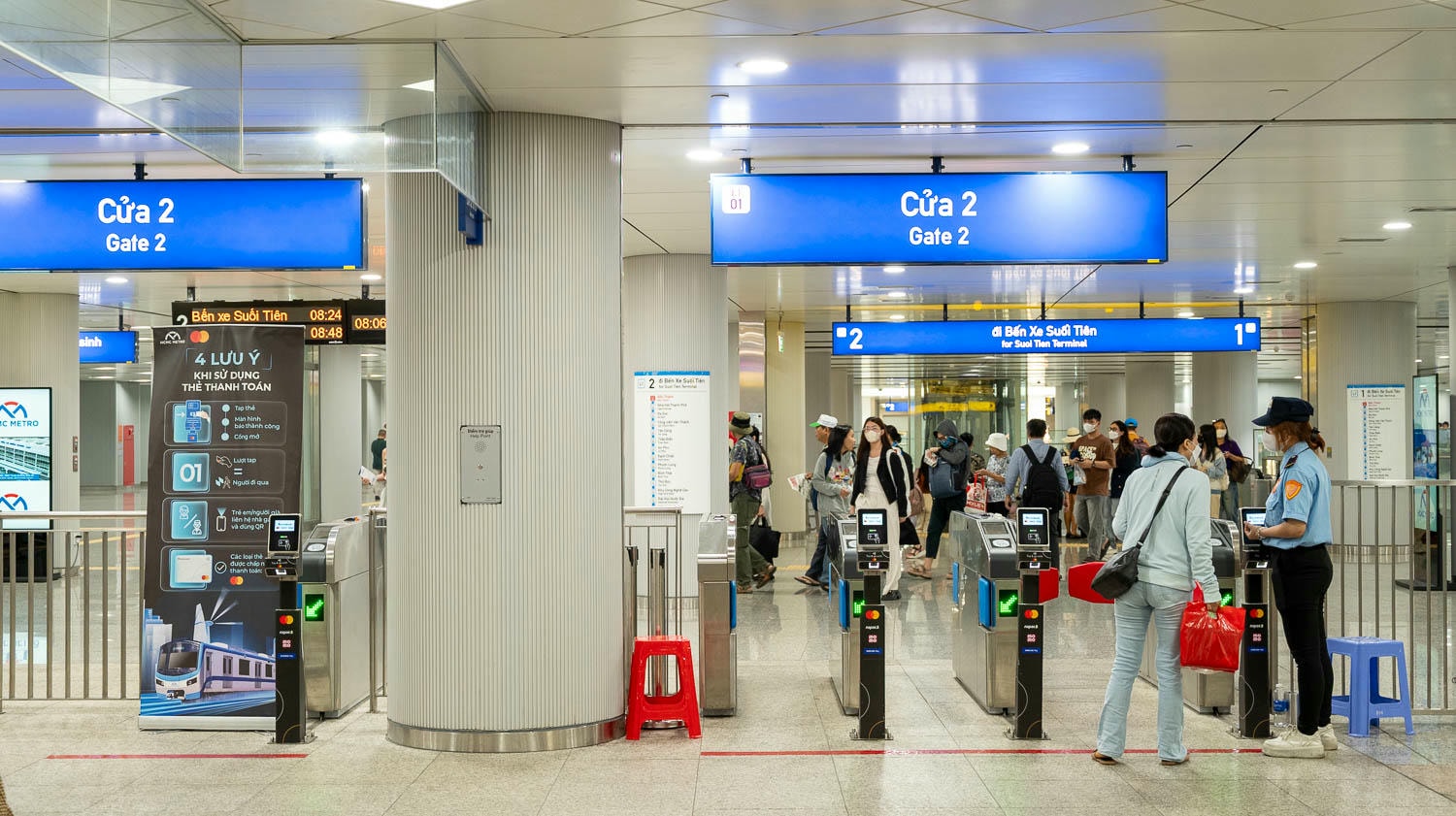 體驗胡志明市第一條捷運線,捷運一號線1日券搭車指南及購票注意事項 - 第20張圖