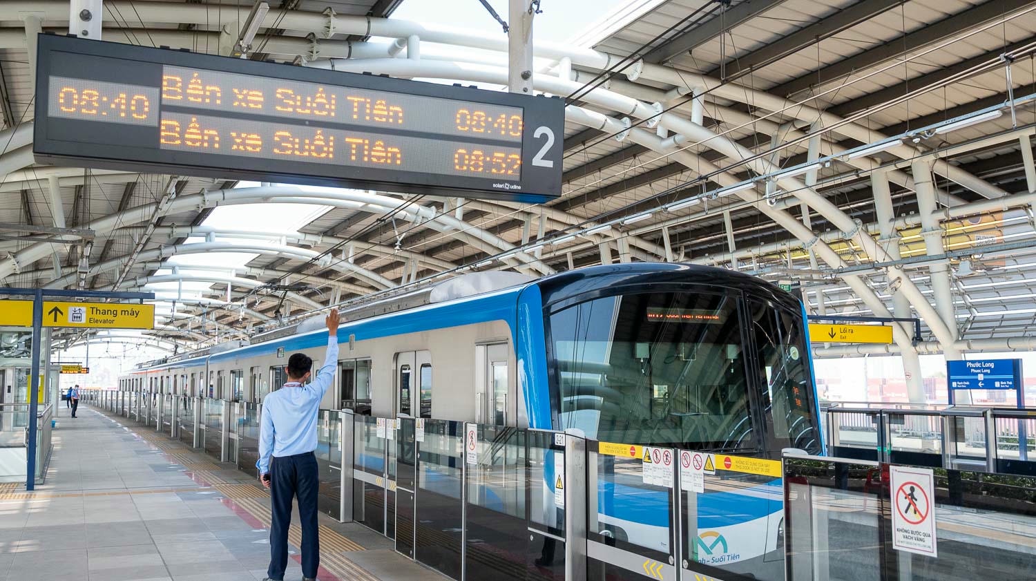 體驗胡志明市第一條捷運線,捷運一號線1日券搭車指南及購票注意事項 - 第25張圖