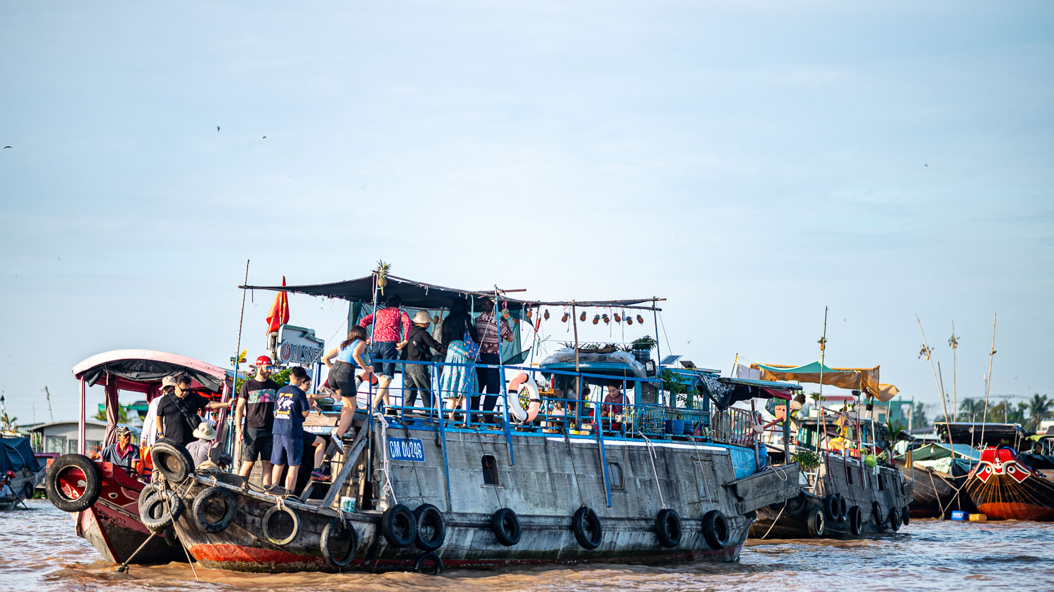 清晨限定的越南奇景 Cai Rang Floating Market!丐冷水上市場感受最真實的越南生活畫面 - 第14張圖