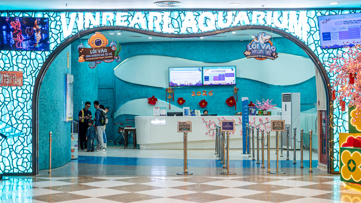 河內親子景點首選|Vinpearl Aquarium 藏在購物中心下的海底世界,經典美人魚表演看不膩! - 第2張圖 河內親子景點首選|Vinpearl Aquarium 藏在購物中心下的海底世界,經典美人魚表演看不膩!