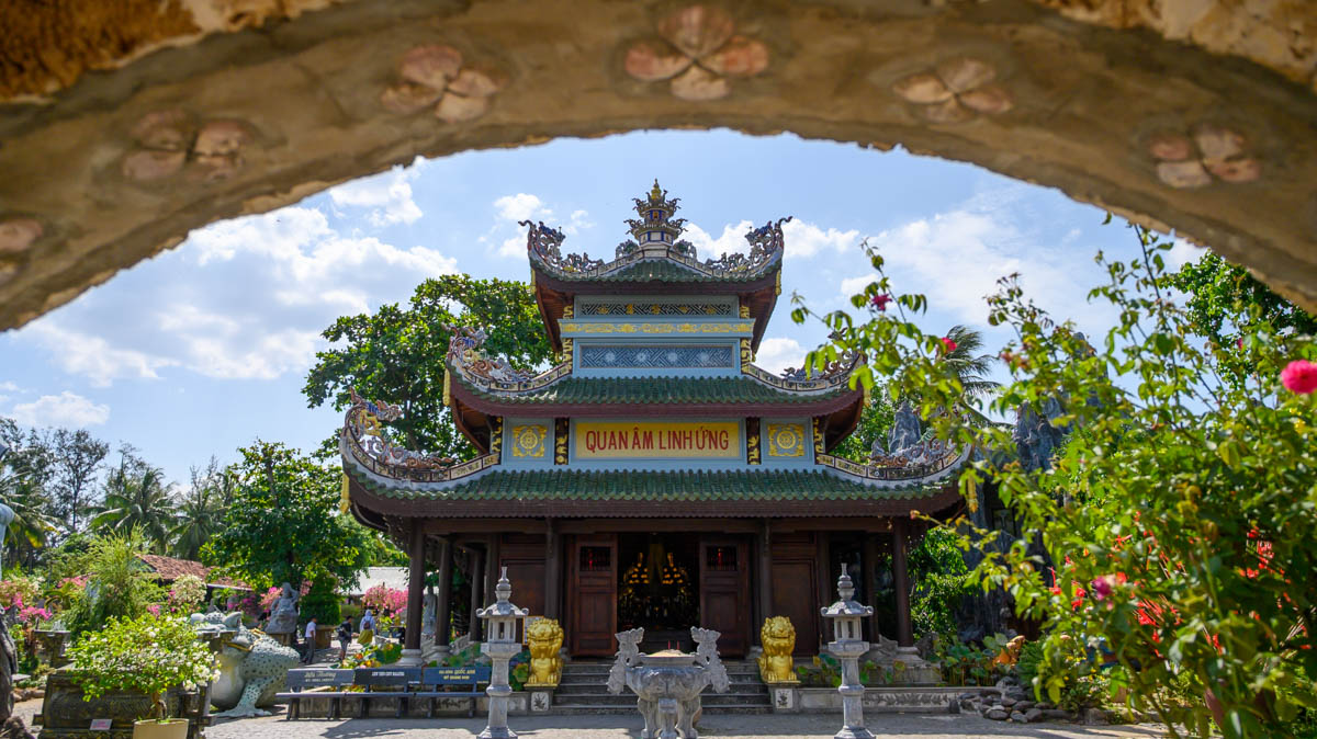富安「清涼寺」Chùa Thanh Lương，全越南唯一珊瑚椰殼建成的觀音靈驗清涼寶壂