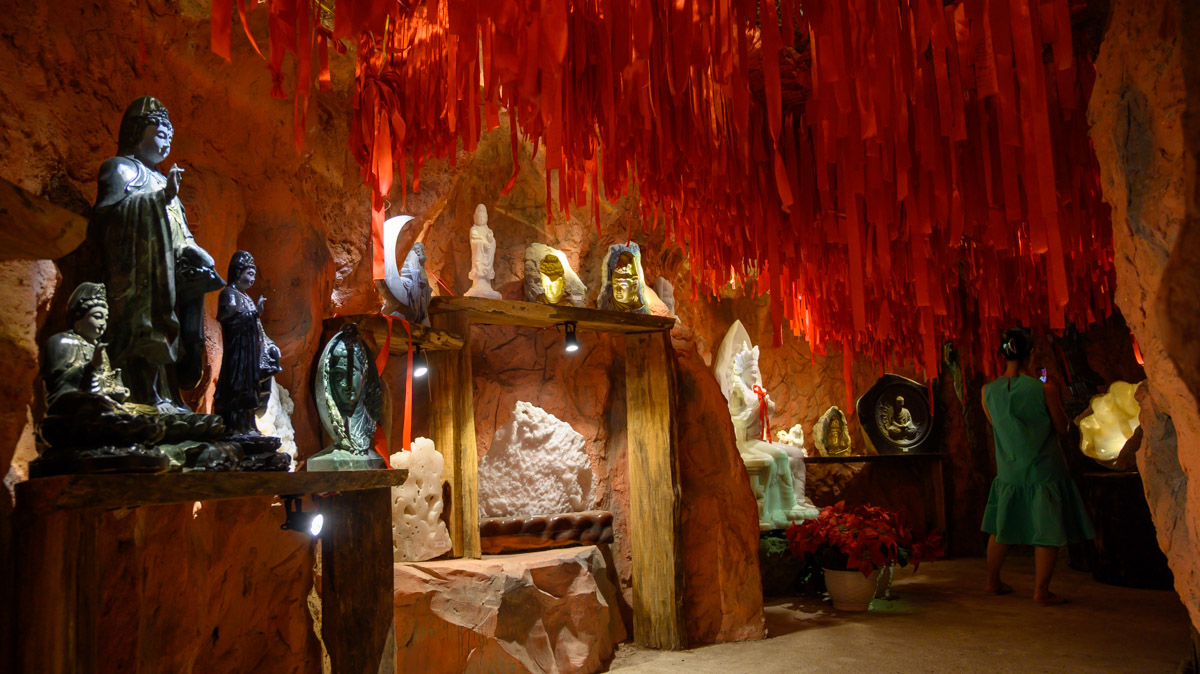 富安「清涼寺」Chùa Thanh Lương，全越南唯一珊瑚椰殼建成的觀音靈驗清涼寶壂