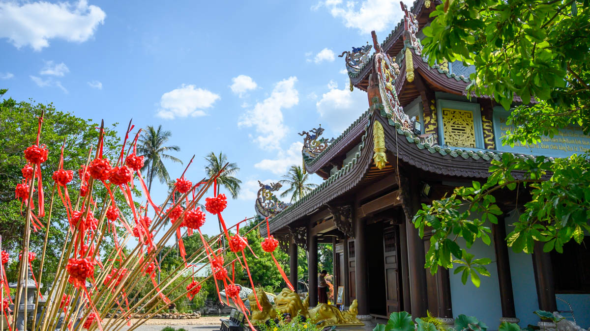 富安「清涼寺」Chùa Thanh Lương，全越南唯一珊瑚椰殼建成的觀音靈驗清涼寶壂