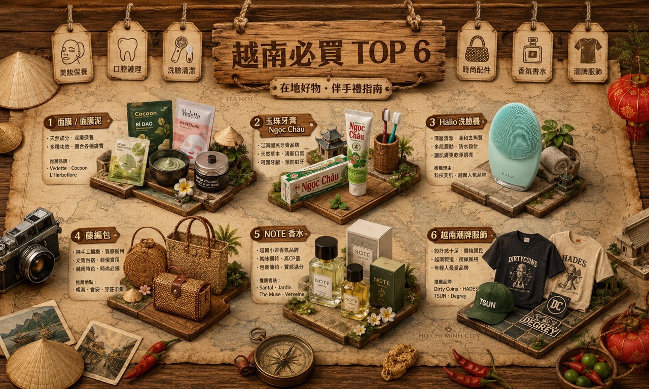 越南伴手禮全指南|33項超市實測人氣清單,小資女美妝到富國島限定特產一次帶回#持續更新 - 第2張圖 越南伴手禮全指南|33項超市實測人氣清單,小資女美妝到富國島限定特產一次帶回#持續更新