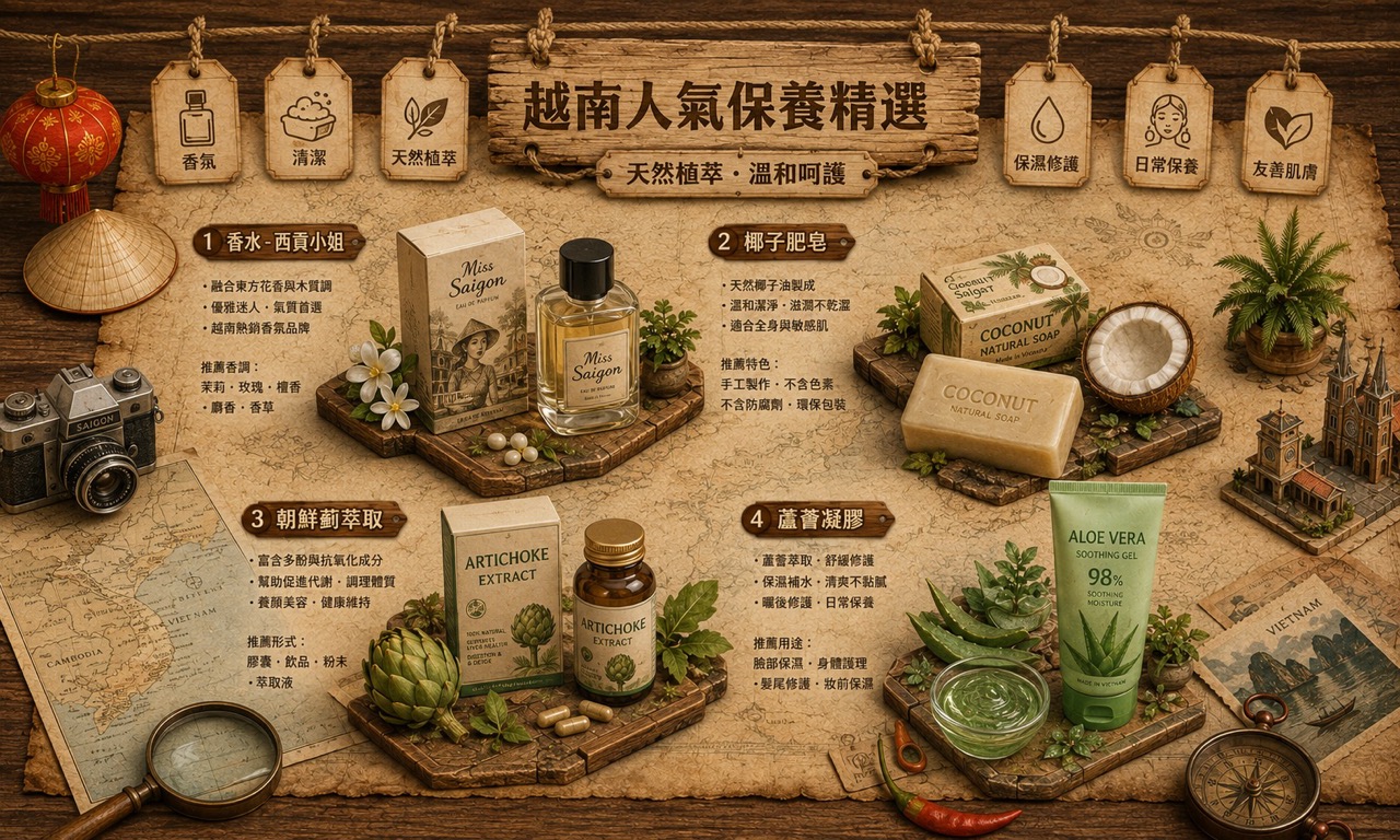 越南伴手禮全指南|33項超市實測人氣清單,小資女美妝到富國島限定特產一次帶回#持續更新 - 第3張圖 越南伴手禮全指南|33項超市實測人氣清單,小資女美妝到富國島限定特產一次帶回#持續更新